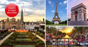 Cultural Capitals - Amsterdam, Brussels & Paris