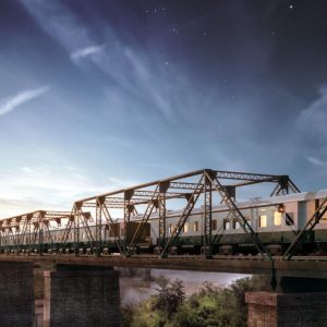 Kruger Shalati: Train on the Bridge (5 star)- Kruger National Park Package (inc flights) - 2 Nights